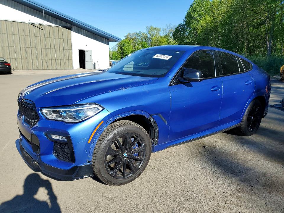 53077436 :رقم المزاد ، 5UXCY8C07L9B19603 vin ، 2020 Bmw X6 مزاد بيع
