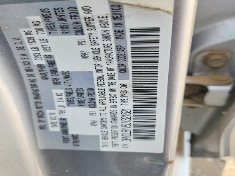 52659606 :رقم المزاد ، 3MYDLBYV6JY321621 vin ، 2018 Toyota Yaris Ia مزاد بيع