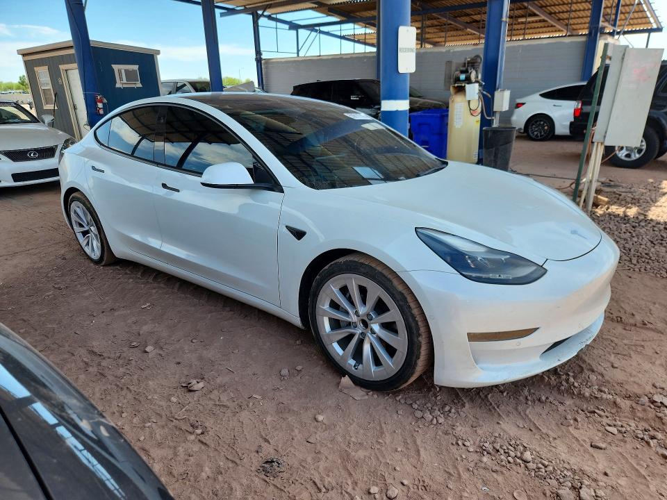 2021 Tesla Model 3 მანქანა იყიდება აუქციონზე, vin: 5YJ3E1EA1MF095942, აუქციონის ნომერი: 53611716
