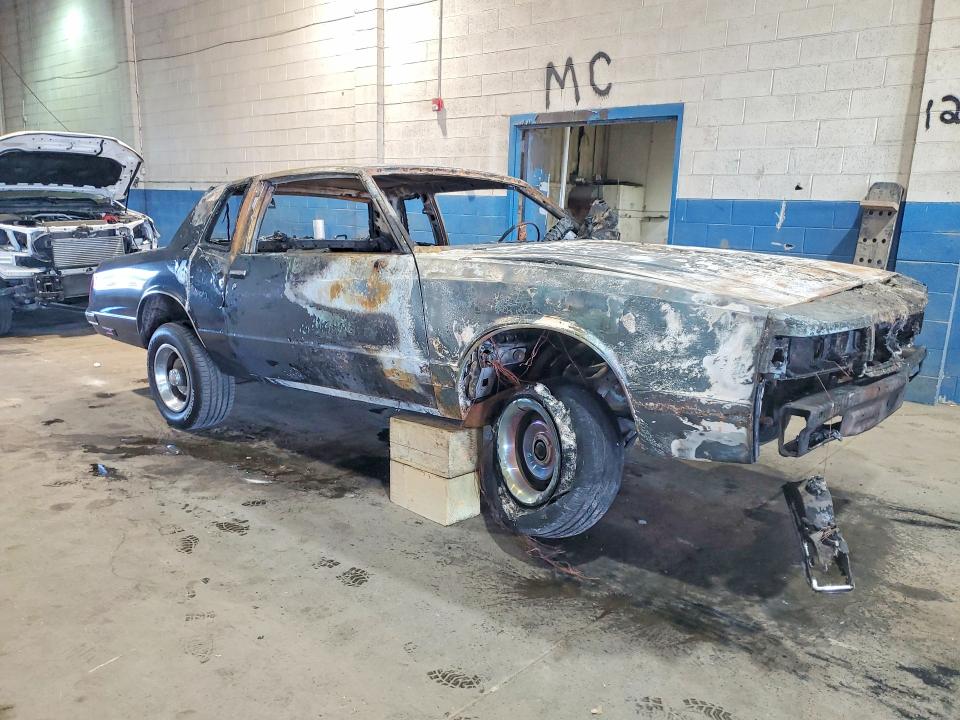 55372636 :رقم المزاد ، 1G1GZ37H5GR160648 vin ، 1986 Chevrolet Monte Carlo مزاد بيع