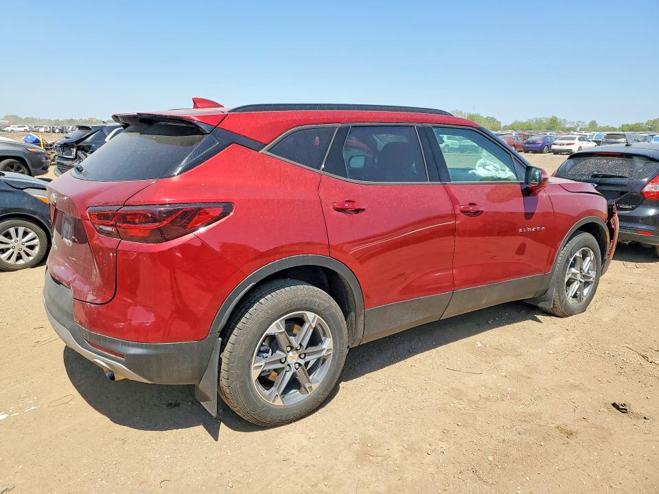 53135396 :رقم المزاد ، 3GNKBJRS0RS127809 vin ، 2024 Chevrolet Blazer مزاد بيع
