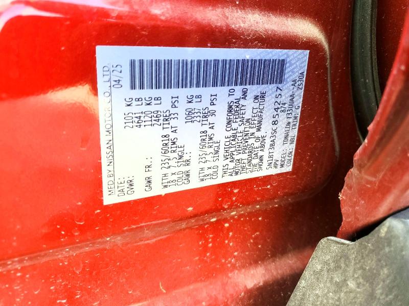 Aukcja sprzedaży 2025 Nissan Rogue, vin: 5N1BT3BA3SC854257, numer aukcji: 51436696