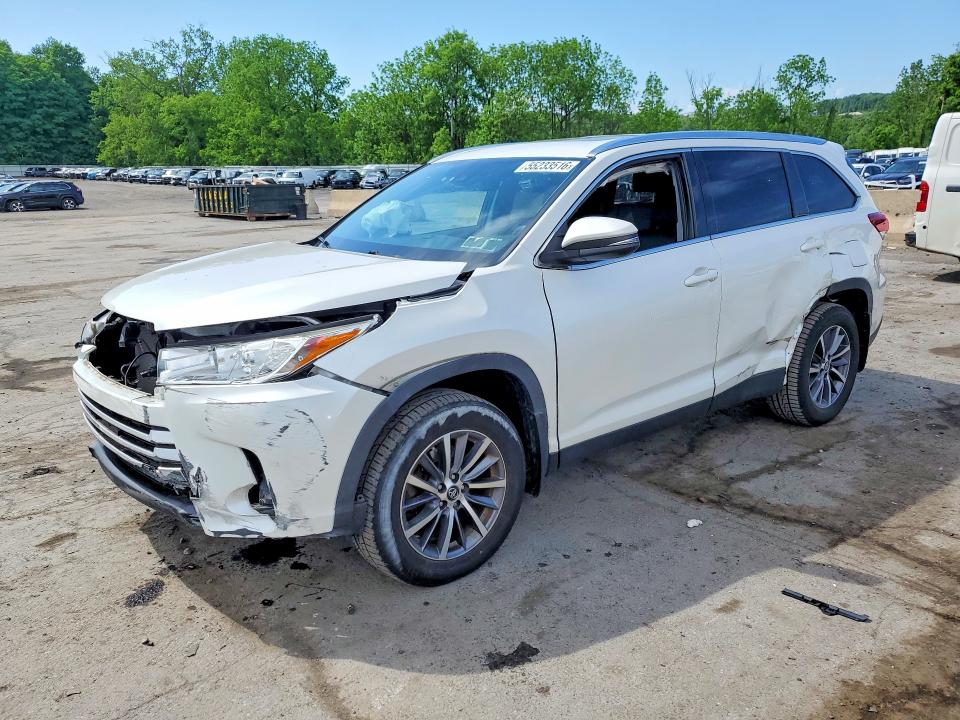 55233516 :رقم المزاد ، 5TDJZRFH5KS924476 vin ، 2019 Toyota Highlander مزاد بيع