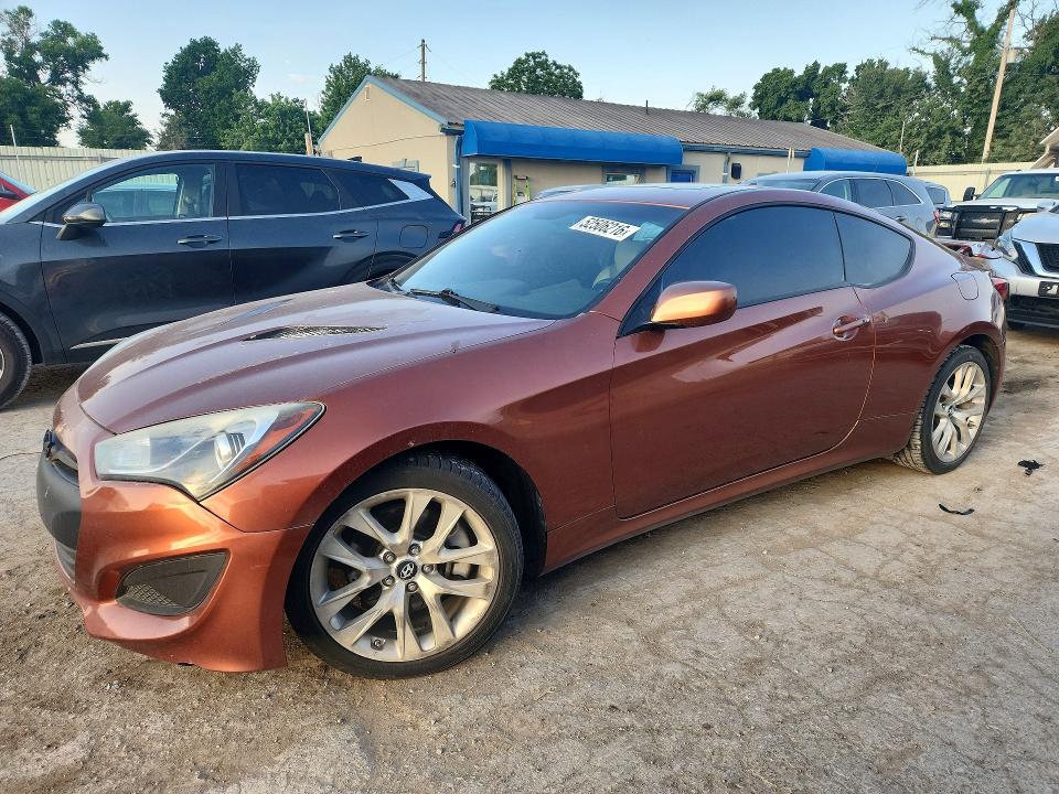 2013 Hyundai Genesis Coupe მანქანა იყიდება აუქციონზე, vin: KMHHT6KD7DU089461, აუქციონის ნომერი: 52506216