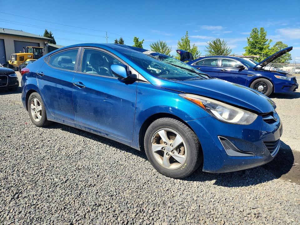 53552076 :رقم المزاد ، KMHDH4AE4FU383059 vin ، 2015 Hyundai Elantra مزاد بيع