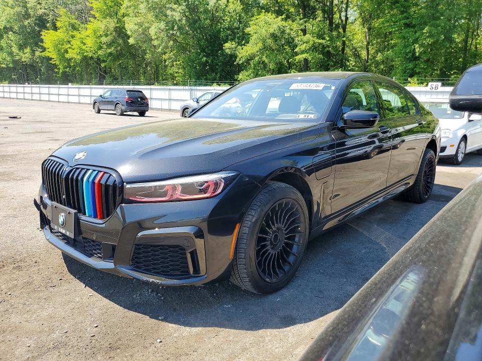 Auction sale of the 2020 Bmw 745xe, vin: WBA7W4C05LCD34592, lot number: 53583736
