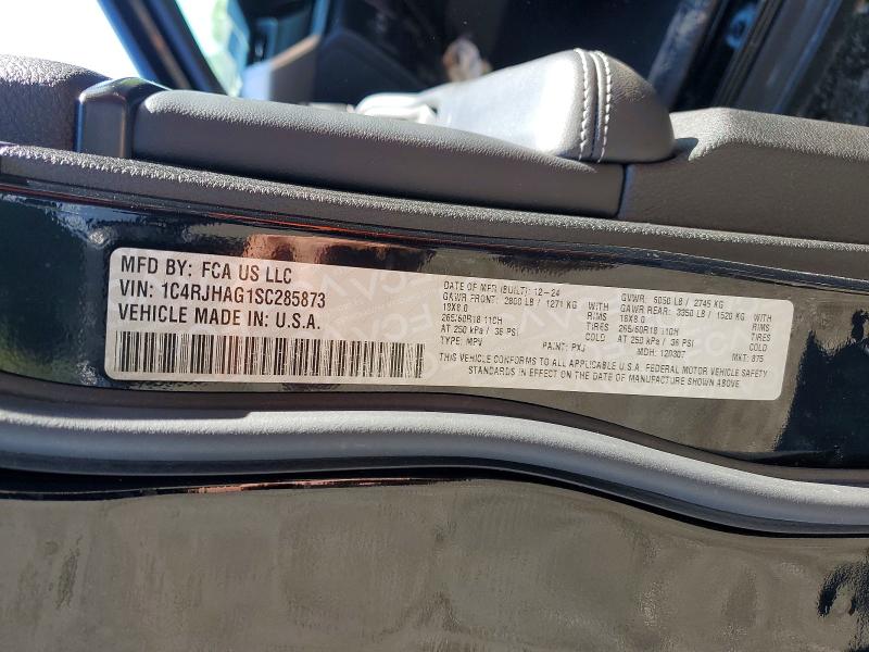 Продаж на аукціоні авто 2025 Jeep Grand Cherokee, vin: 1C4RJHAG1SC285873, номер лоту: 51698416