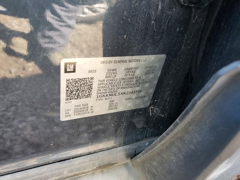 Продажа на аукционе авто 2019 Gmc Acadia, vin: 1GKKNULSXKZ143734, номер лота: 51121666