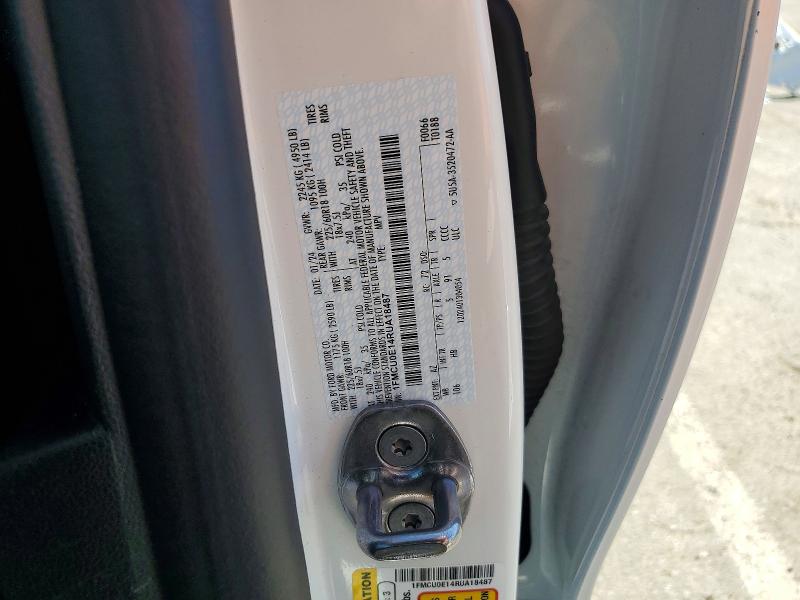 Продажа на аукционе авто 2024 Ford Escape, vin: 1FMCU0E14RUA18487, номер лота: 54660036