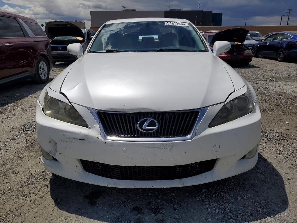 51873636 :رقم المزاد ، JTHBF5C27A5127011 vin ، 2010 Lexus Is مزاد بيع