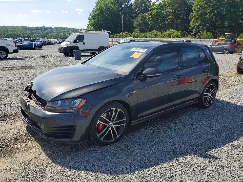 55202476 :رقم المزاد ، 3VW547AU9HM060532 vin ، 2017 Volkswagen Gti مزاد بيع
