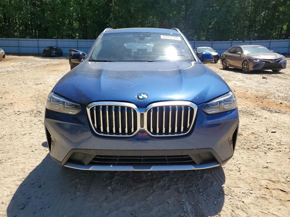 2022 Bmw X3 მანქანა იყიდება აუქციონზე, vin: 5UX43DP08N9H43161, აუქციონის ნომერი: 53554766