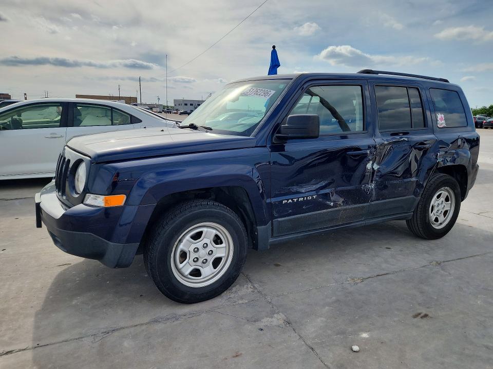 Aukcja sprzedaży 2016 Jeep Patriot, vin: 1C4NJPBA2GD513304, numer aukcji: 51762296