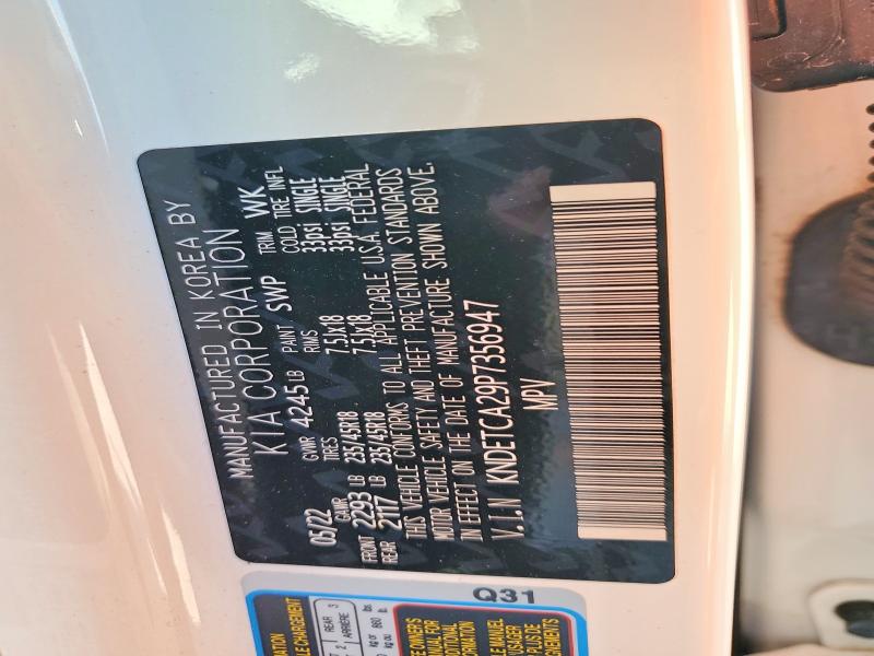Aukcja sprzedaży 2023 Kia Seltos, vin: KNDETCA29P7356947, numer aukcji: 52054406