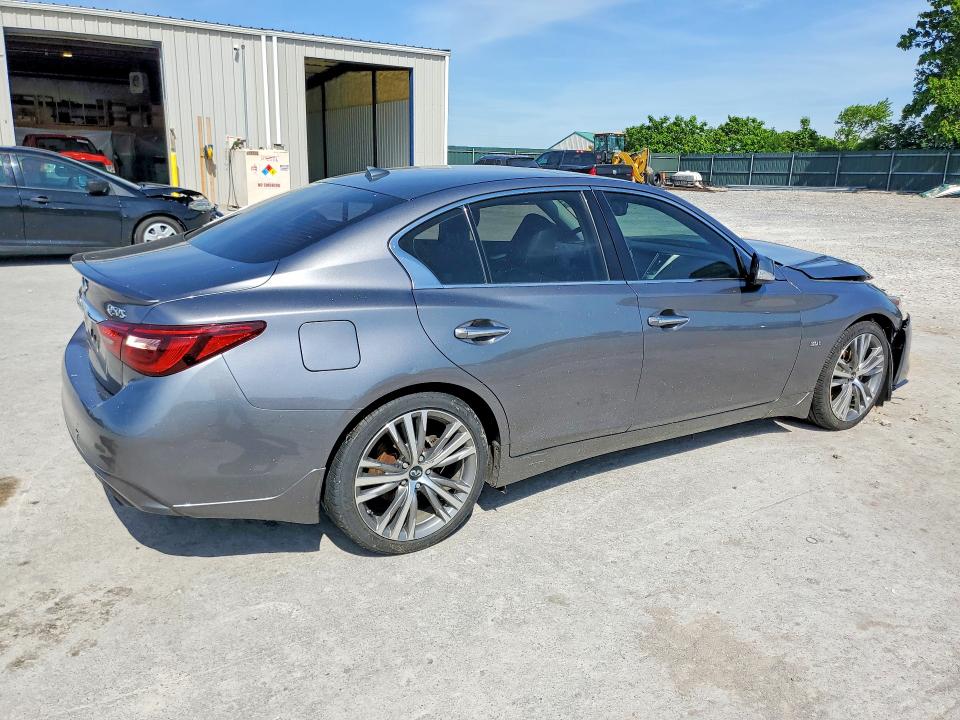 2018 Infiniti Q50 მანქანა იყიდება აუქციონზე, vin: JN1EV7AR5JM441889, აუქციონის ნომერი: 52201956