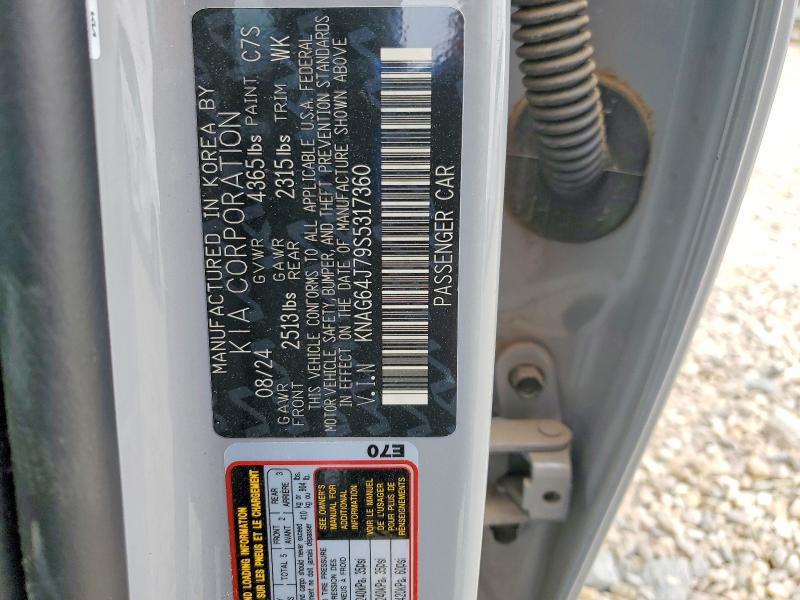Aukcja sprzedaży 2025 Kia K5, vin: KNAG64J79S5317360, numer aukcji: 51890696