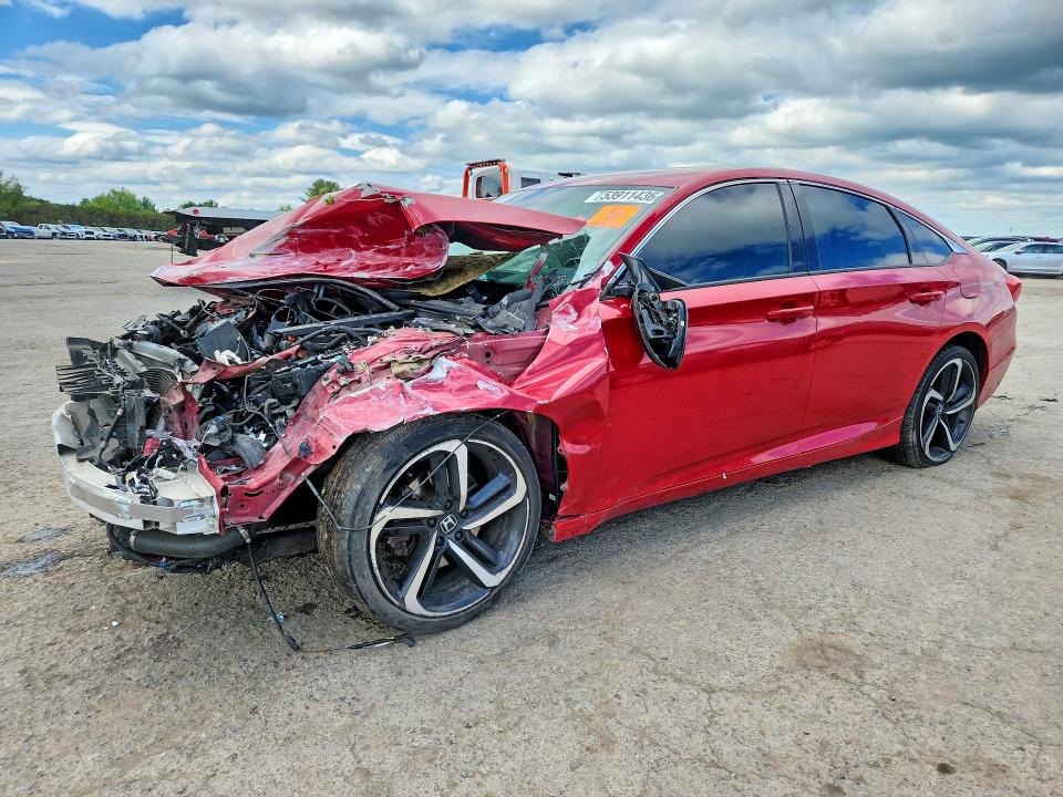 2018 Honda Accord მანქანა იყიდება აუქციონზე, vin: 1HGCV1F35JA073626, აუქციონის ნომერი: 53911436