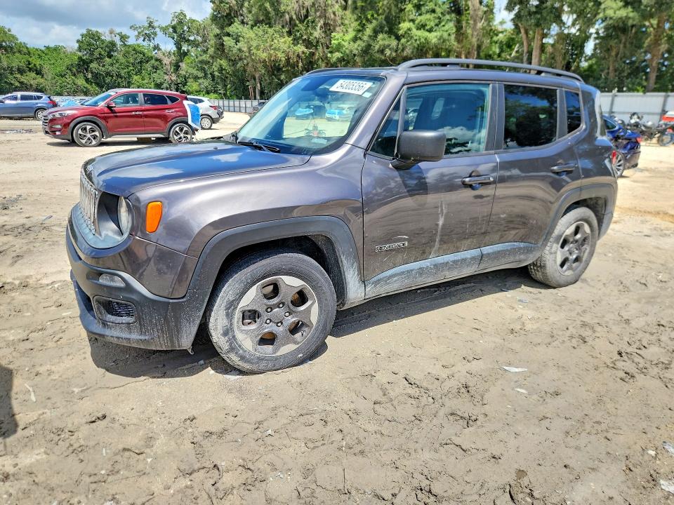 Auction sale of the 2017 Jeep Renegade, vin: ZACCJAAB7HPF50205, lot number: 54305356