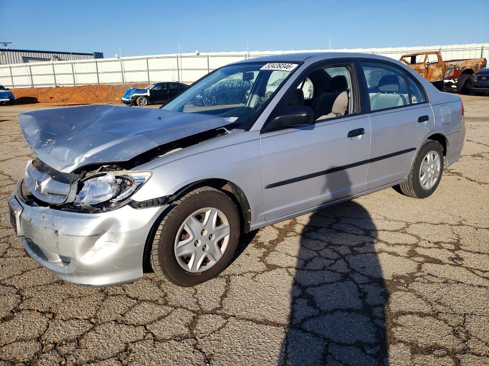 Aukcja sprzedaży 2005 Honda Civic, vin: 1HGES163X5L030301, numer aukcji: 53439346
