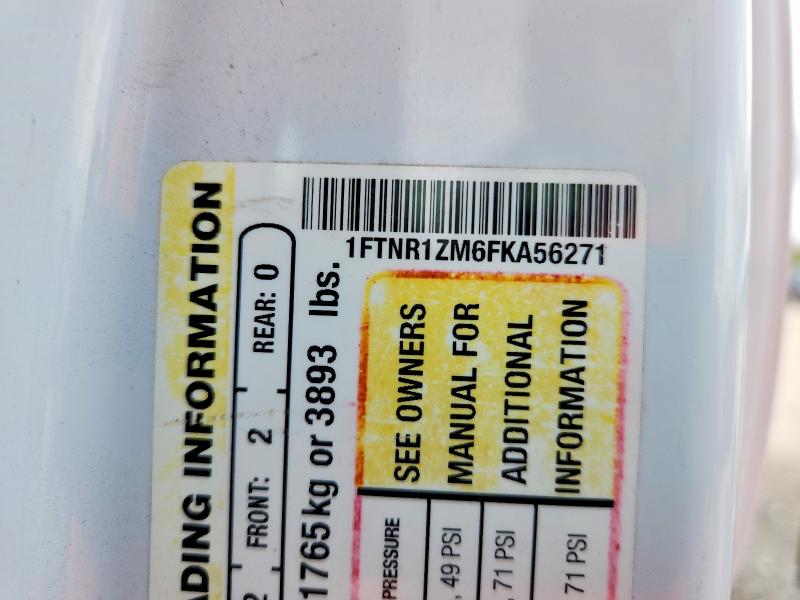 2015 Ford Transit მანქანა იყიდება აუქციონზე, vin: 1FTNR1ZM6FKA56271, აუქციონის ნომერი: 55057276