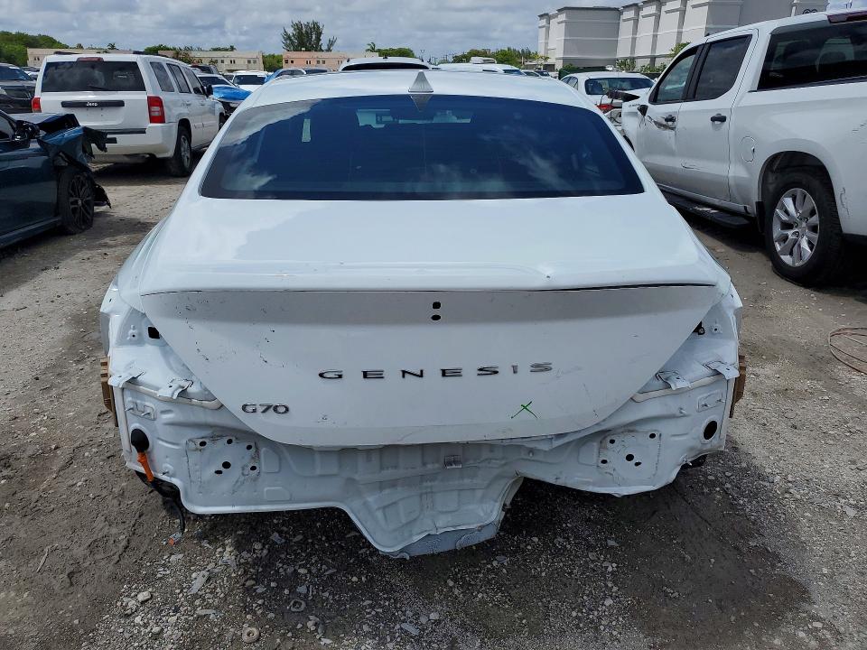 Auction sale of the 2025 Genesis G70, vin: KMTG34SC9SU147466, lot number: 54304086