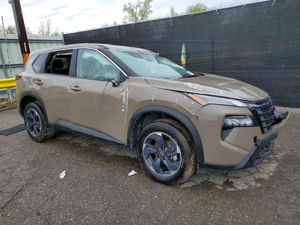 51977956 :رقم المزاد ، JN8BT3BA1SW007521 vin ، 2025 Nissan Rogue مزاد بيع