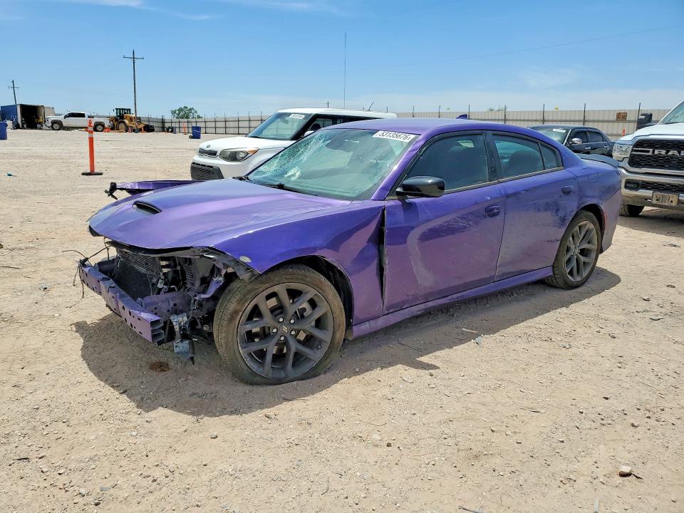 53135676 :رقم المزاد ، 2C3CDXHG2PH603487 vin ، 2023 Dodge Charger مزاد بيع