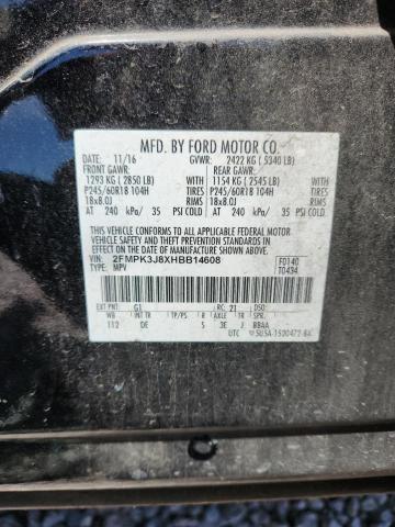 Продажа на аукционе авто 2017 Ford Edge, vin: 2FMPK3J8XHBB14608, номер лота: 53704266