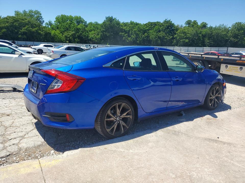 52381496 :رقم المزاد ، 2HGFC2F80LH548737 vin ، 2020 Honda Civic مزاد بيع