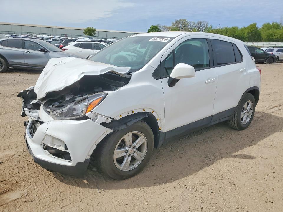 Auction sale of the 2020 Chevrolet Trax, vin: KL7CJKSB9LB323182, lot number: 53363516