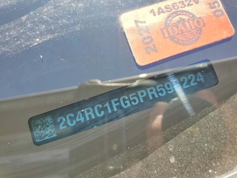 Aukcja sprzedaży 2023 Chrysler Pacifica, vin: 2C4RC1FG5PR598224, numer aukcji: 54272646