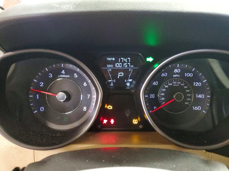 2013 Hyundai Elantra მანქანა იყიდება აუქციონზე, vin: 5NPDH4AE3DH376535, აუქციონის ნომერი: 52553506
