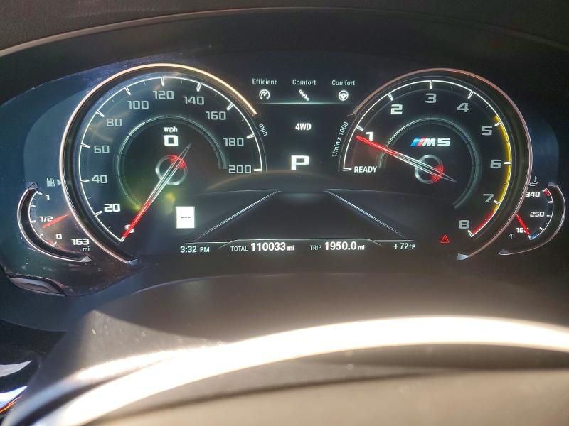 2019 Bmw M5 მანქანა იყიდება აუქციონზე, vin: WBSJF0C58KB285914, აუქციონის ნომერი: 52301466