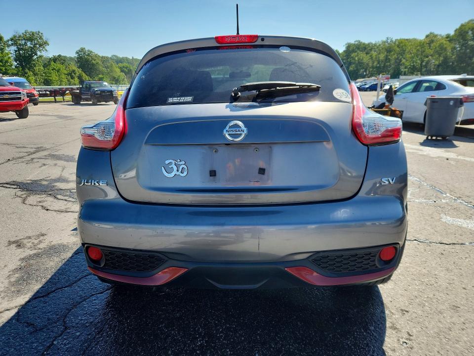 2015 Nissan Juke მანქანა იყიდება აუქციონზე, vin: JN8AF5MR7FT503366, აუქციონის ნომერი: 53108216