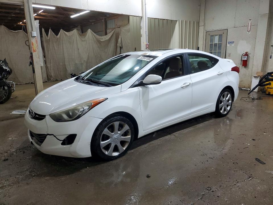 52060186 :رقم المزاد ، 5NPDH4AE3CH127781 vin ، 2012 Hyundai Elantra مزاد بيع