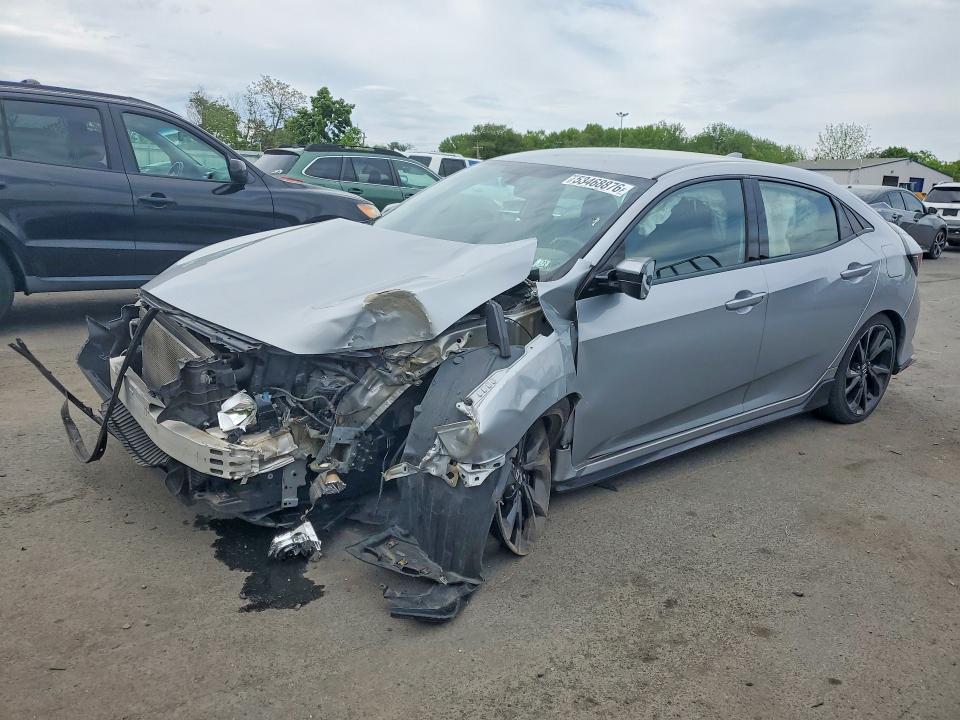 2017 Honda Civic მანქანა იყიდება აუქციონზე, vin: SHHFK7H40HU406411, აუქციონის ნომერი: 53468876