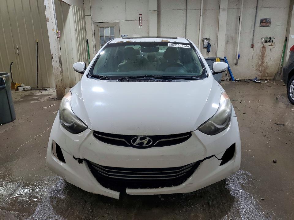 52060186 :رقم المزاد ، 5NPDH4AE3CH127781 vin ، 2012 Hyundai Elantra مزاد بيع