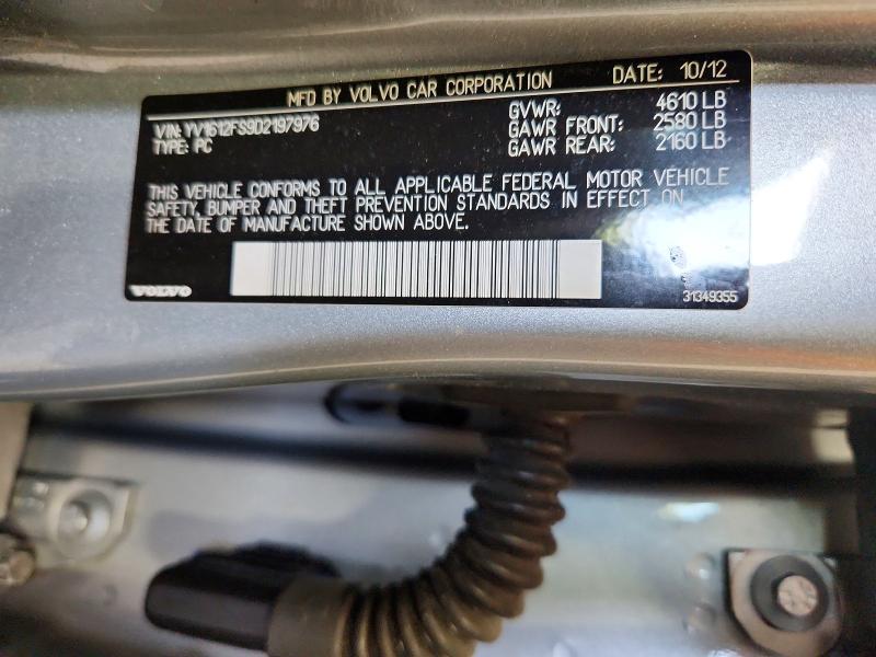 Продаж на аукціоні авто 2013 Volvo S60, vin: YV1612FS9D2197976, номер лоту: 54458086
