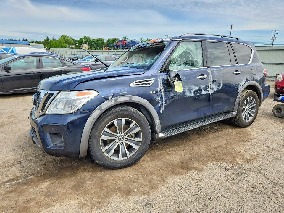 54621376 :رقم المزاد ، JN8AY2NC7KX511389 vin ، 2019 Nissan Armada مزاد بيع