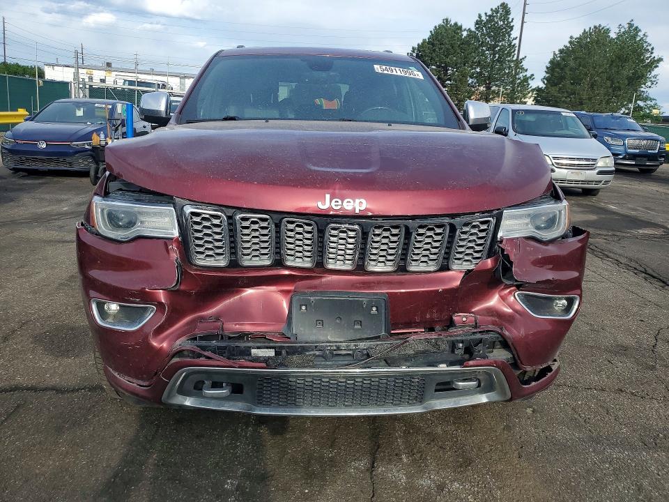 Продаж на аукціоні авто 2017 Jeep Grand Cherokee, vin: 1C4RJFCG0HC617618, номер лоту: 54911996