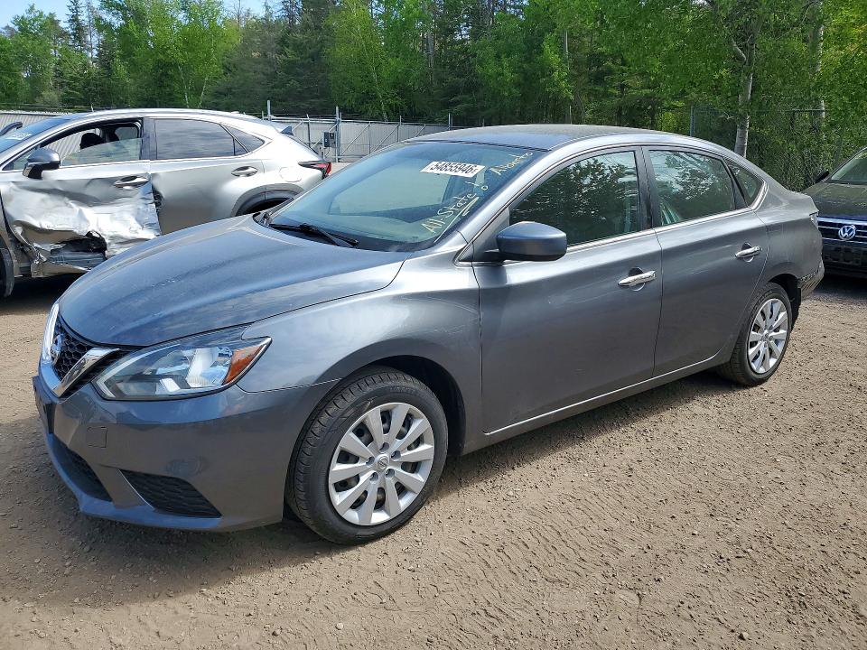 54855946 :رقم المزاد ، 3N1AB7AP1HL683251 vin ، 2017 Nissan Sentra مزاد بيع