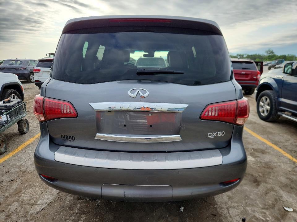 52453896 :رقم المزاد ، JN8AZ2NE6H9158882 vin ، 2017 Infiniti Qx80 مزاد بيع