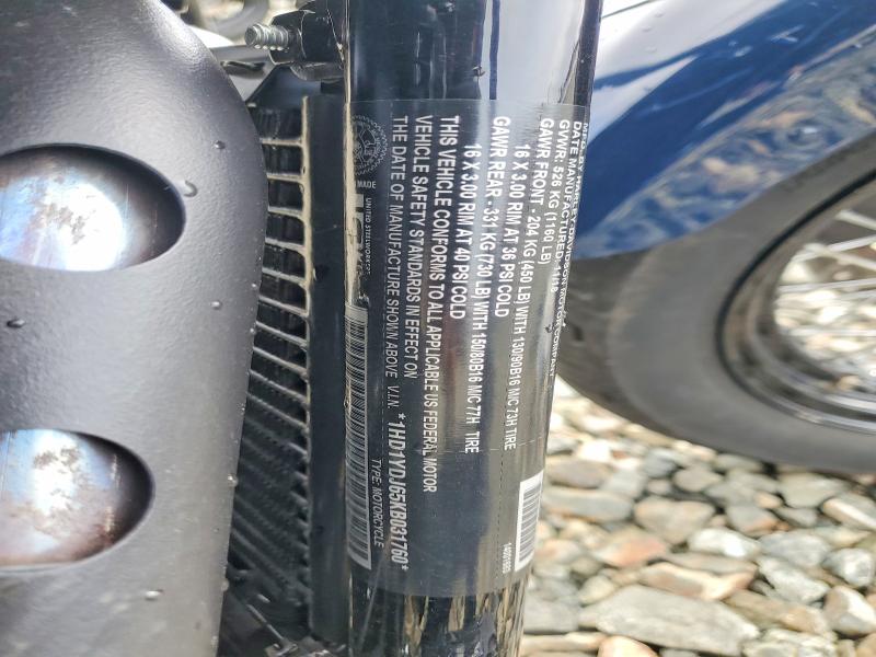 54849116 :رقم المزاد ، 1HD1YDJ65KB031760 vin ، 2019 Harley-davidson Flsl مزاد بيع
