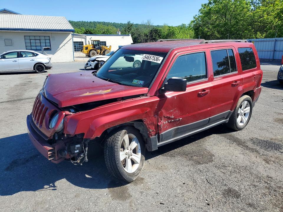 2017 Jeep Patriot მანქანა იყიდება აუქციონზე, vin: 1C4NJRFB3HD174875, აუქციონის ნომერი: 54657536