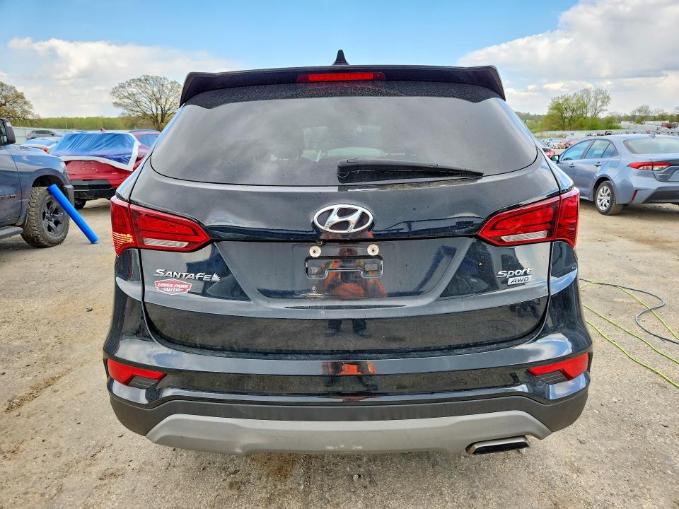 51414816 :رقم المزاد ، 5NMZUDLB6JH083449 vin ، 2018 Hyundai Santa Fe Sport مزاد بيع