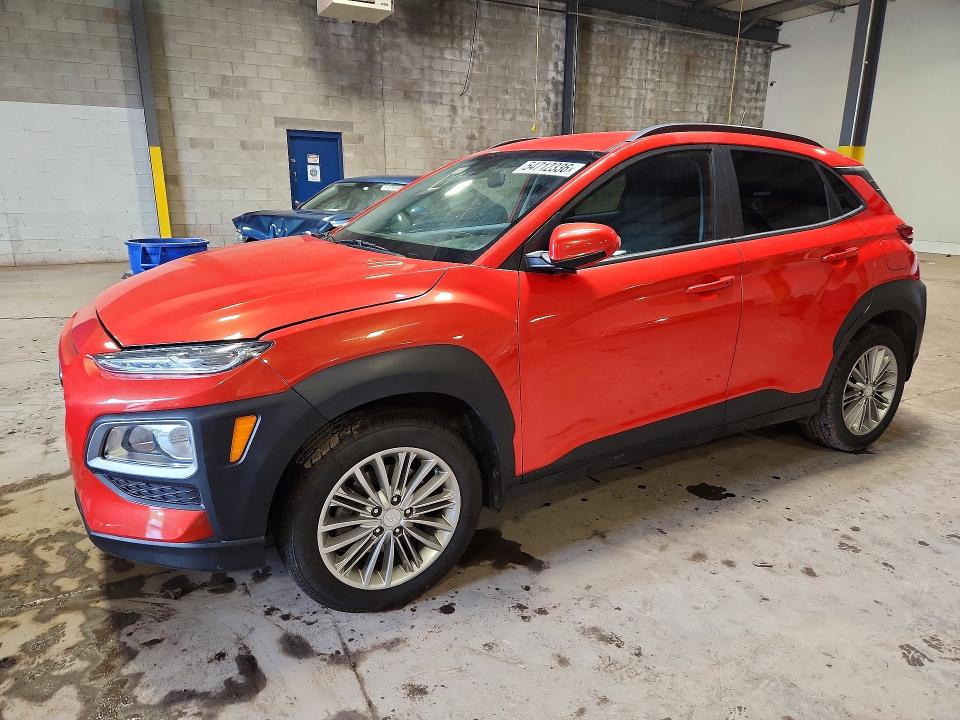 54712336 :رقم المزاد ، KM8K2CAA2KU366884 vin ، 2019 Hyundai Kona مزاد بيع
