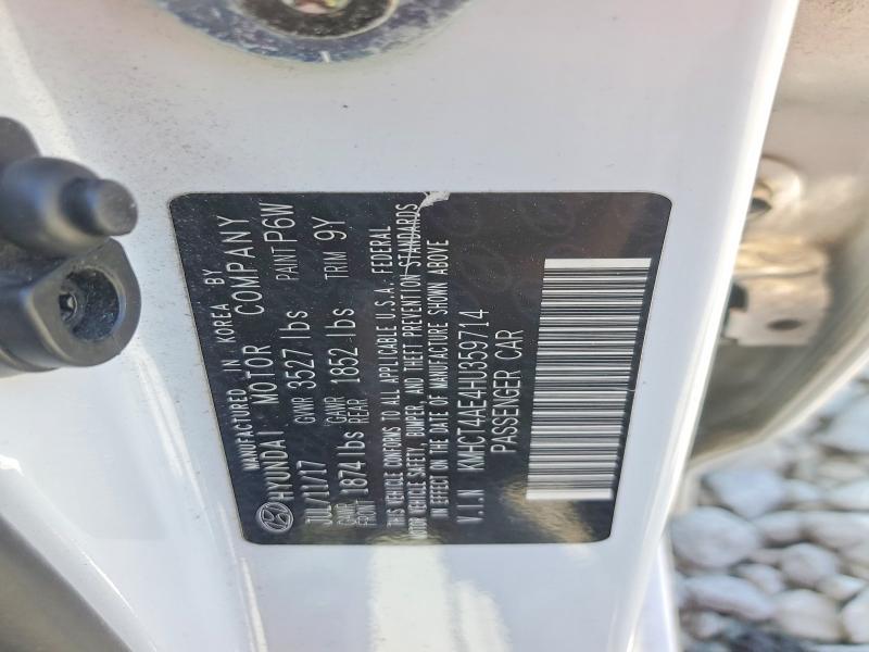 Продажа на аукционе авто 2017 Hyundai Accent, vin: KMHCT4AE4HU359714, номер лота: 55095976