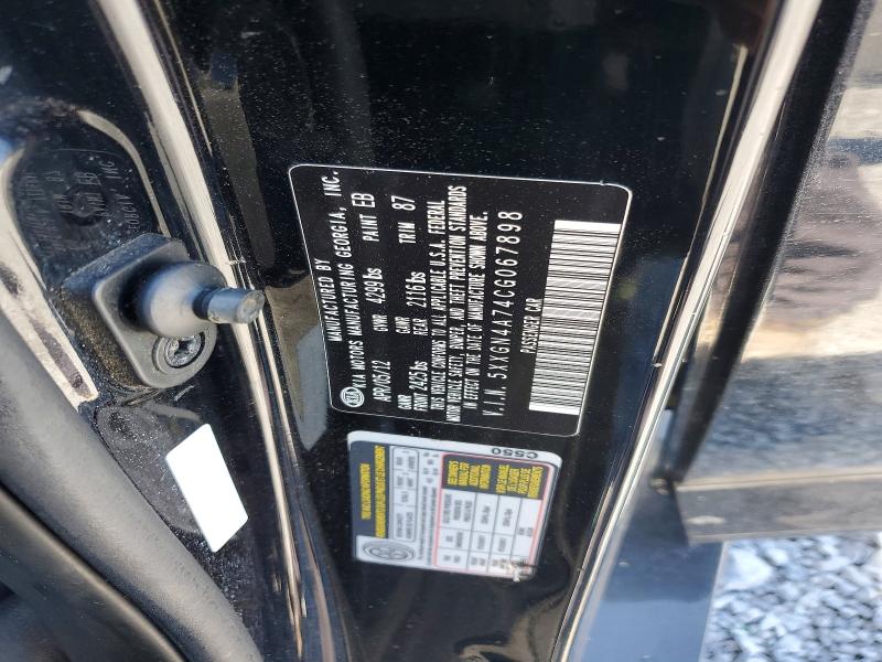 53738256 :رقم المزاد ، 5XXGN4A74CG067898 vin ، 2012 Kia Optima مزاد بيع
