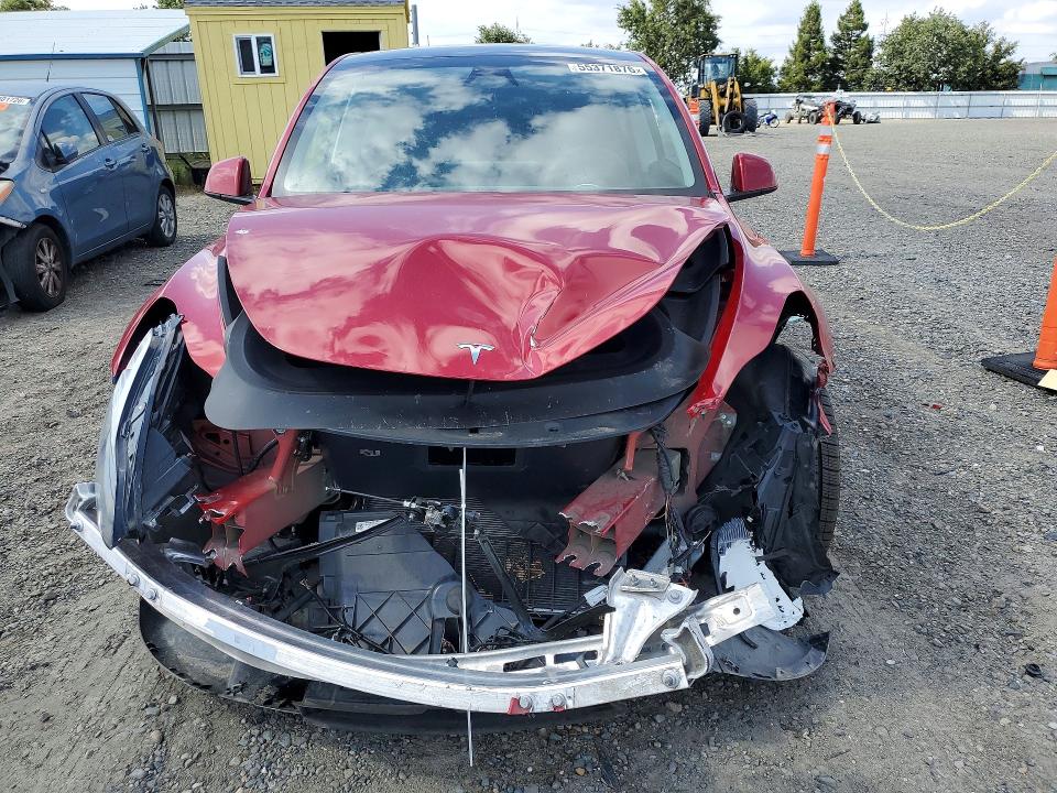Продажа на аукционе авто 2023 Tesla Model Y, vin: 7SAYGDEEXPA166659, номер лота: 55371876