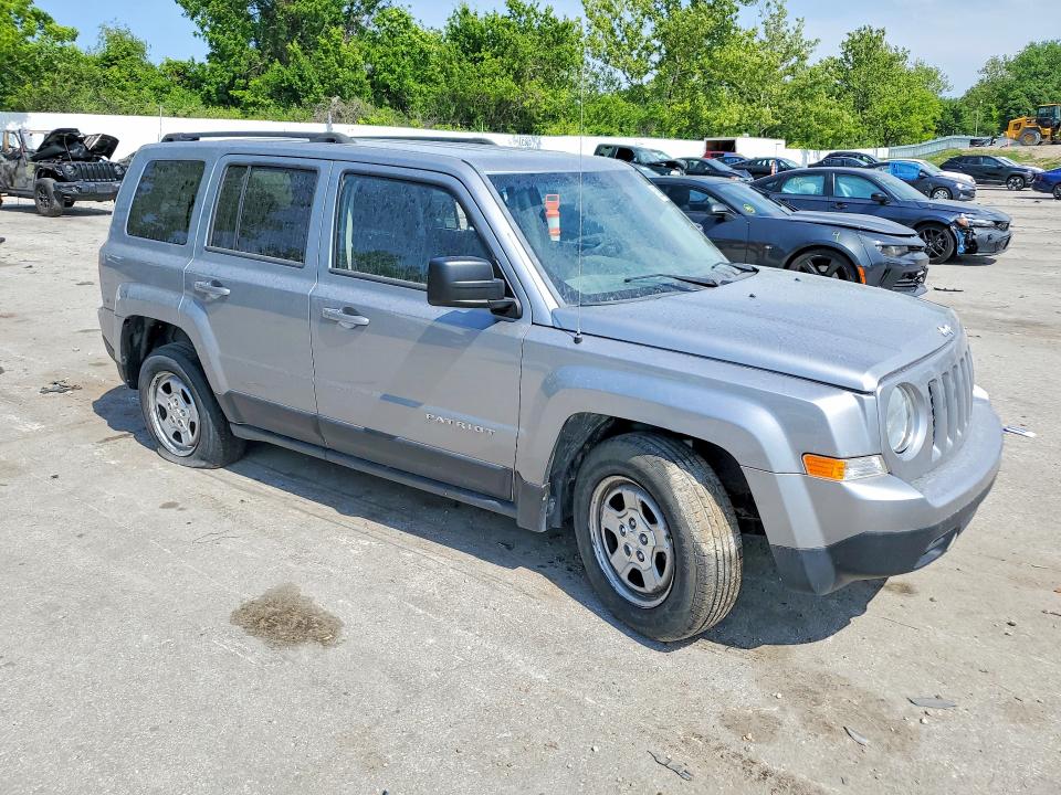 Продажа на аукционе авто 2016 Jeep Patriot, vin: 1C4NJPBA8GD583177, номер лота: 53928476